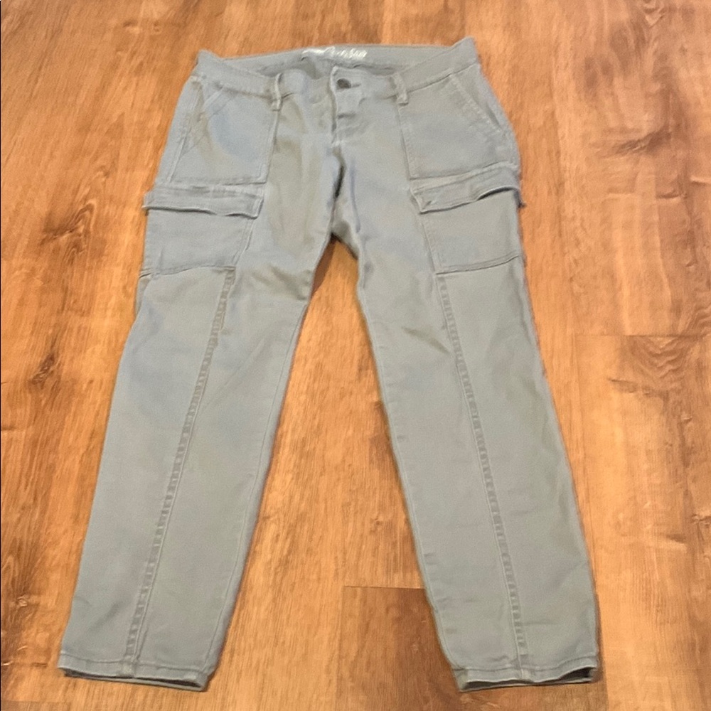 Old Navy Skinny Gray Cargo Pants